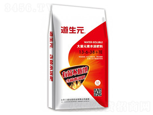 膨果型大量元素水溶肥料13-6-38+TE-道生元